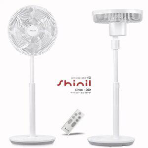 프리미엄 3D입체회전 BLDC 저소음 리모컨 스탠드 선풍기 12단계풍속 8시간타이머 좌석