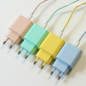 마농 컬러에디션 25W PD3.0 PPS 초고속 충전기 어댑터 + C타입 케이블 세트