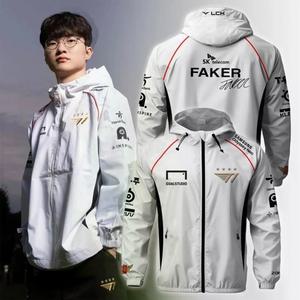 2024 리그오브레전드 롤 SKT T1 월드 월즈 유니폼 자켓  재킷 옷
