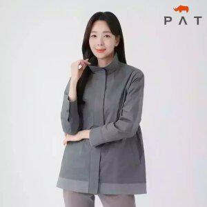 [PAT 여성] 배색 사파리 힙기장 점퍼_MI61301