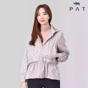 [PAT 여성] 프린트 후드탈착 점퍼_1J61334