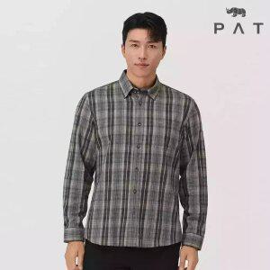 [PAT 남성] 웜브러시 중체크 셔츠_1I71506