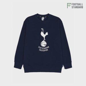 [택가 99,000원] 풋볼스탠다드 공용 토트넘 빅로고 프로트 맨투맨 T4RM401XNAV