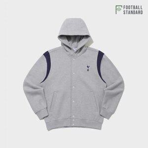 [택가 139,000원] 풋볼스탠다드 공용 토트넘 웜 바시티 스냅 후드 자켓 T4JK423XMGY