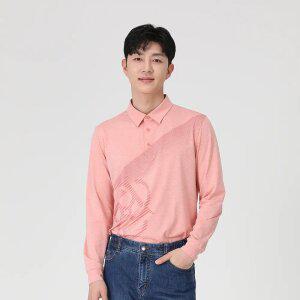 [PAT 남성] 원포인트 로고 프린트 카라 티셔츠_1K15132