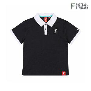 [택가 49,000원] 풋볼스탠다드 아동용 리버풀 라이버 버드 PK반팔티셔츠 L3CT202KBLK