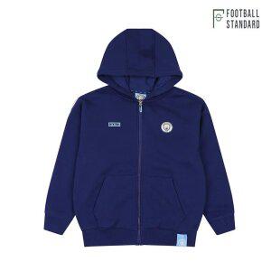 [택가 109,000원] 풋볼스탠다드 아동용 맨시티 크레스트 풀 집업 후디 M3HZ402KNAV