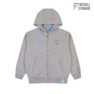 [택가 109,000원] 풋볼스탠다드 아동용 맨시티 크레스트 풀 집업 후디 M3HZ402KGRY