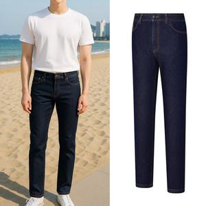 콜핑 2101PK804M 슬림핏 남성 인디고 데님 청바지