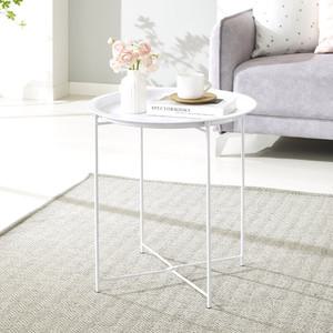 소미 접이식 사이드 테이블 캠핑 보조 협탁 거실 카페 티테이블