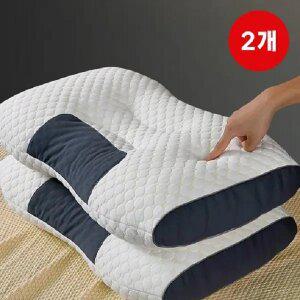 7A 항균 곰돌이 목베개 경추 견인 케어 베개 메모리폼 경추베개 역견인 효과 10초