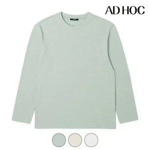 [택가 69000] [애드호크] 남성 와플 조직 긴팔 라운드 티셔츠(HA2LT01)