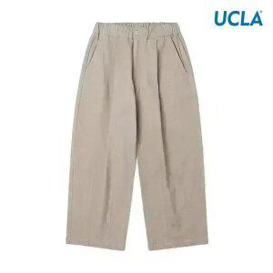 [택가 89000] [UCLA] 남여공용 면 트윌 풀밴딩 벌룬 팬츠(UA3LP01)