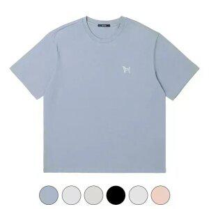 [택가 59000] [애드호크] 남성  분또 강아지 프린트 반팔 라운드 티셔츠(HA4ST91)