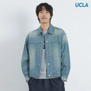 [택가 129000] [UCLA] UCLA 빈티지워싱 데님 트러커(UA8DJ11)