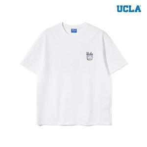 [택가 49000] [UCLA] 남녀공용 플라워 플러피 베어 반팔 티셔츠(UB7ST91)