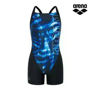 [아레나수영복] 오션크러쉬 아동 3부 반신 수퍼플라이백 A5SG1PG62BLU