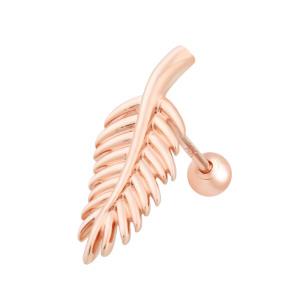 [라울스톤] 14K 골드핀 트로피컬 심플 데일리 플라워 베이직 이너컨츠 트라거스 연골