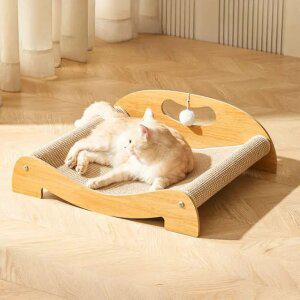 메일켓 사이잘 고양이 스크래쳐 보드 베이지, L(대형)