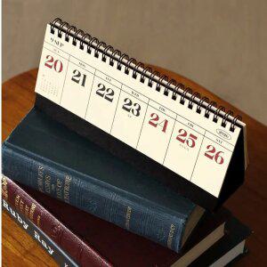 J2K 2026 탁상용 달력 위클리 데스크 캘린더 미니멀