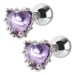 하트피치 데일리 베이직 써지컬스틸 귓바퀴 피어싱 1+1