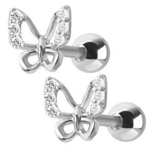 페블린 데일리 베이직 써지컬스틸 귓바퀴 피어싱 1+1