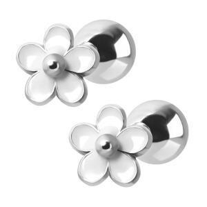 미니플라워 데일리 베이직 써지컬스틸 귓바퀴 피어싱 1+1