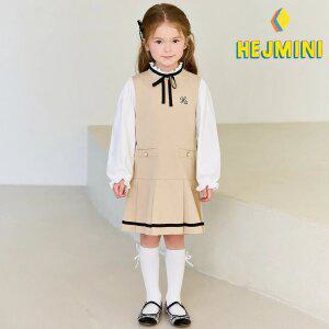 [헤이미니] 러블리프레피리본원피스