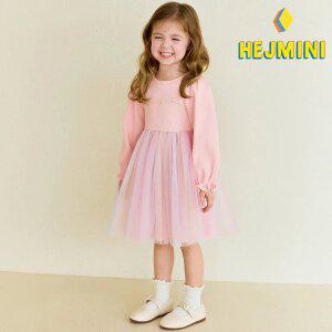 [헤이미니] 깜찍진주리본무지개샤원피스