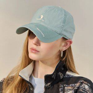 [MAXZA] 레터링 자수 워시드 코튼 볼캡