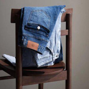 (안나앤모드) A. 바트 플랩 밴딩 부츠컷 데님[데님E0108N01]