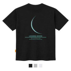 [엘라모] 리닝문 반팔 티셔츠 남녀공용 빅사이즈 S~4XL