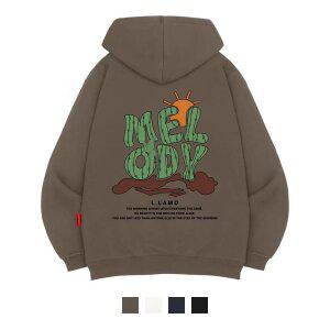 [엘라모] 3H 멜로디 후드티 남녀공용 빅사이즈 M~4XL