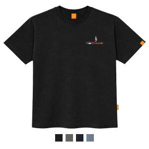 [엘라모] 잿빛신사 반팔 티셔츠 남녀공용 빅사이즈 S~4XL