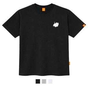 [엘라모] 쉐도우캣 반팔 티셔츠 남녀공용 빅사이즈 S~4XL