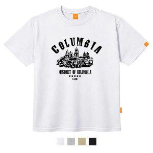 [엘라모] 컬럼비아 반팔 티셔츠 남녀공용 빅사이즈 S~4XL