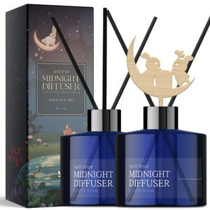살림백서 미드나잇 디퓨저 210ml X 2개 2종향 실내 방향제 디퓨져 선물용