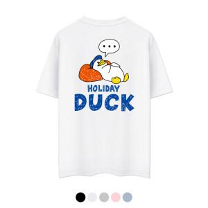 제네브 국내생산 쿨코튼 20수 반팔티셔츠 홀리데이덕/M~3XL까지