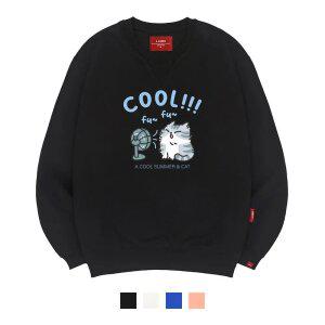 [엘라모] 3M COOL캣 맨투맨 남녀공용 빅사이즈 S~4XL