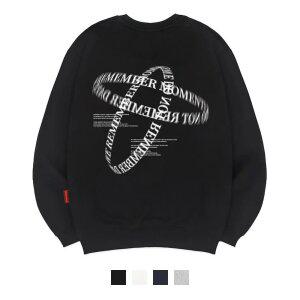 [엘라모] 3M 리멤버 맨투맨 남녀공용 빅사이즈 S~4XL