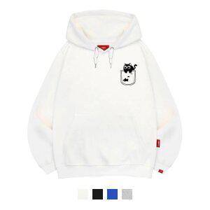 [엘라모] 3H 포켓-냥 후드티 남녀공용 빅사이즈 M~4XL