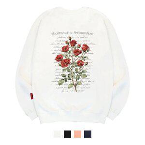 [엘라모] 3M 로즈루즈 맨투맨 남녀공용 빅사이즈 S~4XL