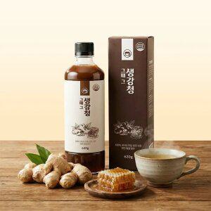 꿀을 담은 안동 생강청 차 생강원액 진액 농축액 620G