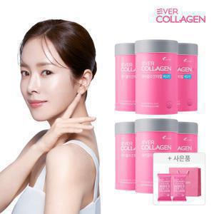 에버콜라겐 타임비오틴 30포, 6개+증정(에버콜라겐 타임 10일분, 3개+쇼핑백)