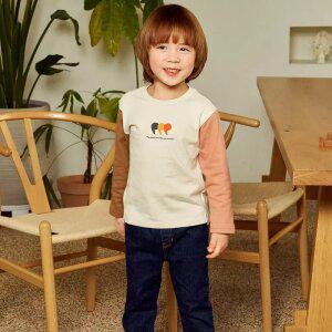 [토토헤로스] [신학기맞이SALE]피오소매배색티