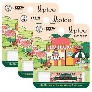 멘소래담 립아이스 립밤 자몽 KKKIM 3.5g x3개