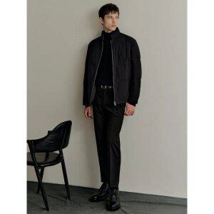 [갤럭시 라이프스타일] [三無衣服] 경량 스트레치 숏 다운 점퍼  블랙 (GC4X38S065)