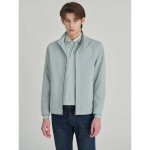 [로가디스] 폴리 스탠 칼라 숏 블루종  그린 (RY5239P04M)