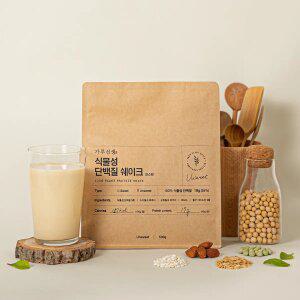 가루선생 식물성 단백질 쉐이크 언스윗 500g 무설탕 BCAA 식사 대용식