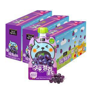 [코카콜라] 미닛메이드 쿠우 젤리 포도 130ml, 30개